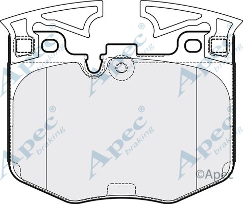 APEC BRAKING Jarrupala, levyjarru PAD2147